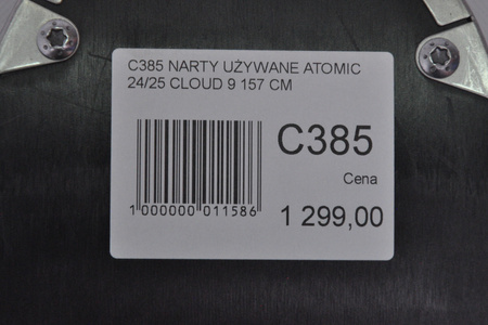 DAMSKIE NARTY UŻYWANE ATOMIC CLOUD C9 + M10 GW 24/25 157 cm NRC385
