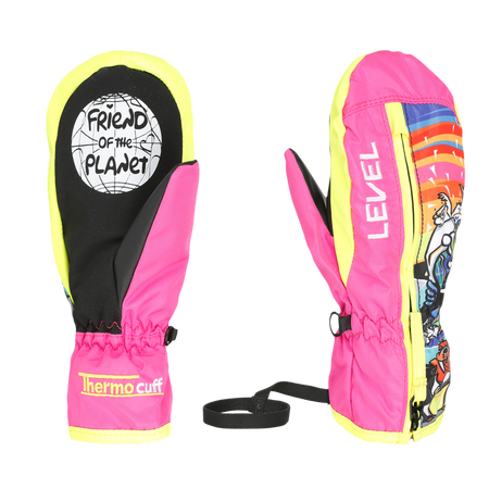 DZIECIĘCE RĘKAWICE LEVEL DUDY MITT Fucsia 2026