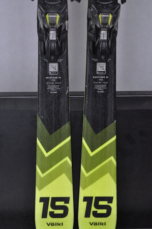 NARTY UŻYWANE VOLKL RACETIGER SC 24/25 + VMotion 12 172 cm NRC834
