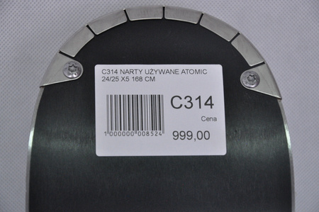 NARTY UŻYWANE ATOMIC REDSTER X5 + Atomic M10 GW 24/25 168 cm NRC314