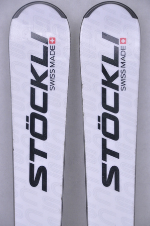 NARTY UŻYWANE STOCKLI LASER SC + MC11 24/25 163 cm NRC101