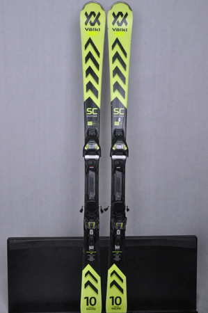 NARTY UŻYWANE VOLKL RACETIGER SC 23/24 + VMotion 12 148 cm NRC842
