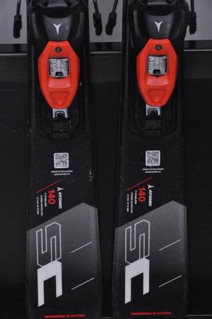 NARTY UŻYWANE ATOMIC REDSTER SC + M10 23/24 140 cm NRC460
