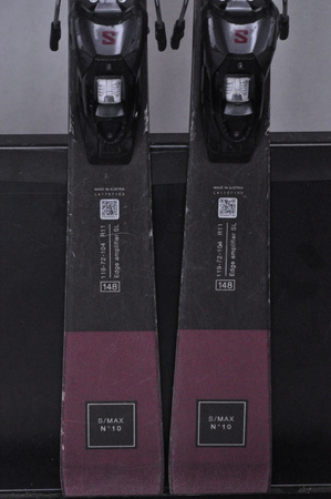 DAMSKIE NARTY UŻYWANE SALOMON S/MAX 10 + M11 23/24 148 cm NRC569