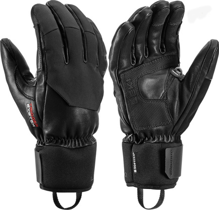 RĘKAWICE NARCIARSKIE LEKI HEVON 3D Black 2026