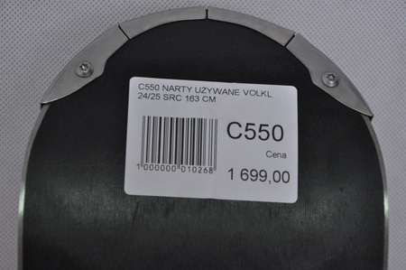 NARTY UŻYWANE VOLKL RACETIGER SRC + Motion 10 24/25 163 cm NRC550