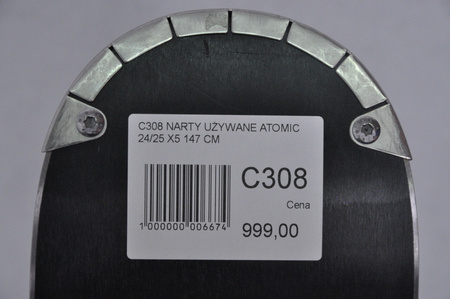 NARTY UŻYWANE ATOMIC REDSTER X5 + Atomic M10 GW 24/25 147 cm NRC308