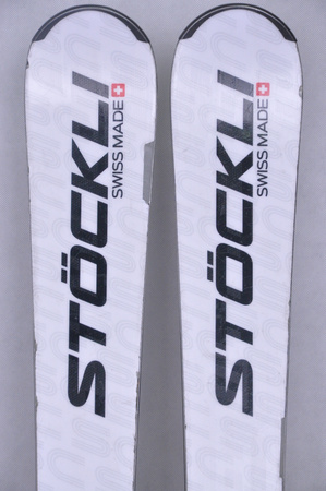 NARTY UŻYWANE STOCKLI LASER SC + MC11 24/25 156 cm NRC97