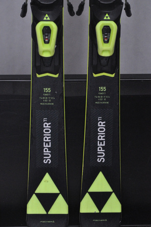 NARTY UŻYWANE FISCHER RC4 SUPERIOR TI 23/24 + Z11 155 cm NRC732
