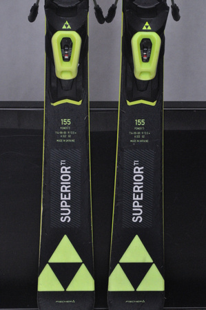 NARTY UŻYWANE FISCHER RC4 SUPERIOR TI 23/24 + Z11 155 cm NRC737