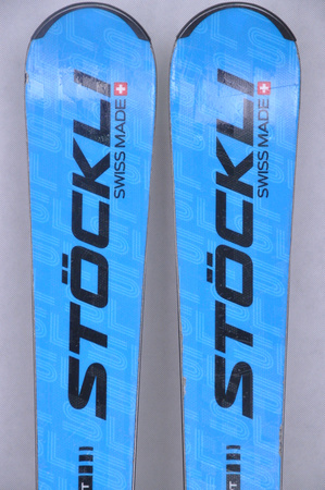 NARTY UŻYWANE STOCKLI LASER SL + MC11 24/25 165 cm NRC33