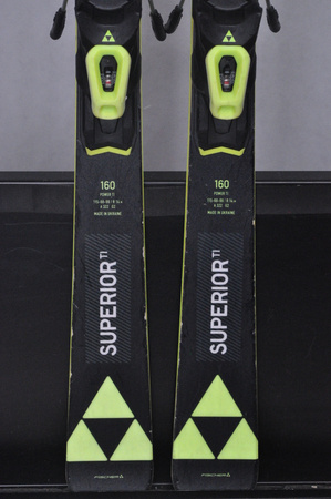 NARTY UŻYWANE FISCHER RC4 SUPERIOR TI 23/24 + Z11 160 cm NRC774