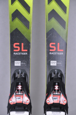 NARTY UŻYWANE VOLKL RACETIGER SL + VMotion 12 23/24 155 cm NRC637
