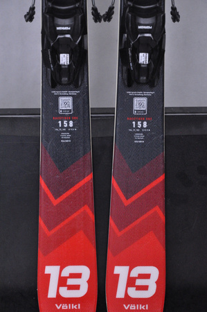 NARTY UŻYWANE VOLKL RACETIGER SRC + Motion 10 24/25 158 cm NRC209