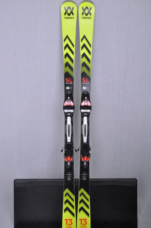 NARTY UŻYWANE VOLKL RACETIGER SL + VMotion 12 23/24 170 cm NRC640
