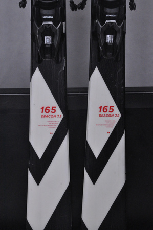 NARTY UŻYWANE VOLKL DEACON 7.2 + FTD 10 23/24 165 cm NRC1191