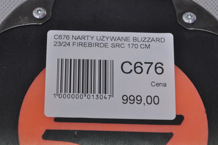 NARTY UŻYWANE BLIZZARD FIREBIRD SRC + XCELL 14 23/24 170 cm NRC676