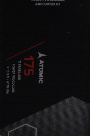 NARTY UŻYWANE ATOMIC REDSTER SC + M10 23/24 175 cm NRC504