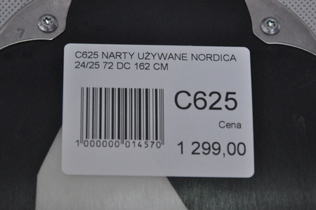 NARTY UŻYWANE NORDICA BELLE 72 DC 24/25 + TP2 11 162 cm NRC625