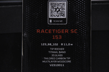 NARTY UŻYWANE VOLKL RACETIGER SC 23/24 + VMotion 12 153 cm NRC328