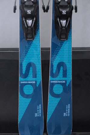 NARTY UŻYWANE STOCKLI MONTERO AS + Salomon Strive 11 24/25 166 cm NRC71