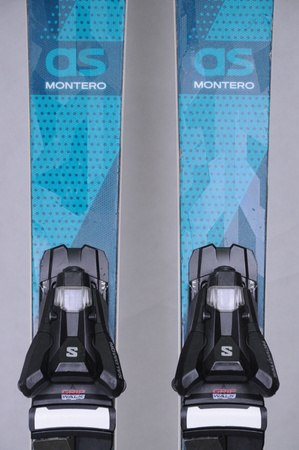 NARTY UŻYWANE STOCKLI MONTERO AS + Salomon Strive 11 24/25 166 cm NRC73