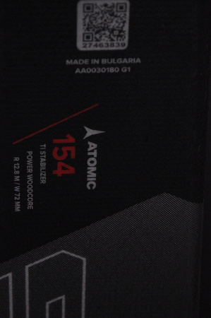 NARTY UŻYWANE ATOMIC REDSTER SC + M10 23/24 154 cm NRC472