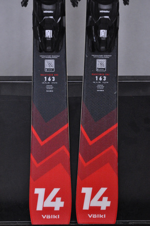 NARTY UŻYWANE VOLKL RACETIGER SRC + Motion 10 24/25 163 cm NRC211