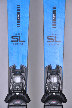 NARTY UŻYWANE STOCKLI LASER SL + MC11 24/25 155 cm NRC15