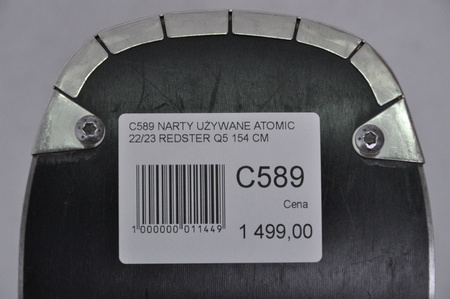 NARTY UŻYWANE REDSTER Q5 + M10 22/23 154 cm NRC589