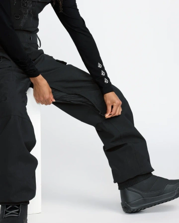DAMSKIE SPODNIE SNOWBOARDOWE VOLCOM CRESTON 3D STRETCH BIB OVERALL Black 2026
