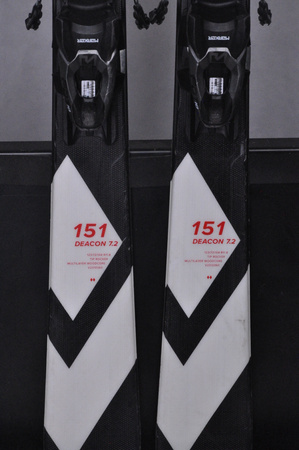 NARTY UŻYWANE VOLKL DEACON 7.2 + FTD 10 23/24 151 cm NRC1180