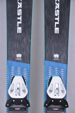 NARTY UŻYWANE KASTLE PX 81 + K11 23/24 172 cm NRC57