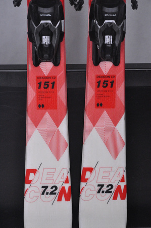 NARTY UŻYWANE VOLKL DEACON 7.2 + FTD 10 21/22 151 cm NRC1144