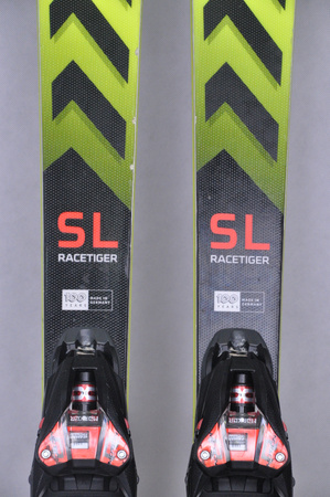 NARTY UŻYWANE VOLKL RACETIGER SL + VMotion 12 23/24 170 cm NRC640