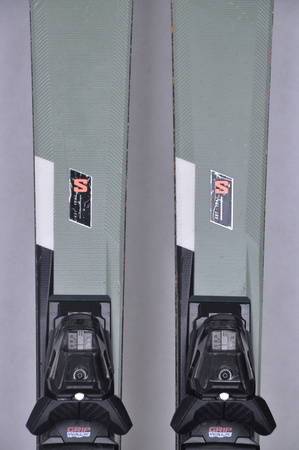 NARTY UŻYWANE SALOMON S/MAX 8 + M10 24/25 160 cm NRC44