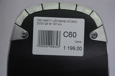 NARTY UŻYWANE ATOMIC CLOUD Q9 + M10 22/23 147 cm NRC60