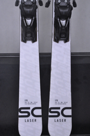 NARTY UŻYWANE STOCKLI LASER SC + MC11 24/25 170 cm NRC107