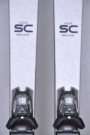 NARTY UŻYWANE STOCKLI LASER SC + MC11 24/25 163 cm NRC101