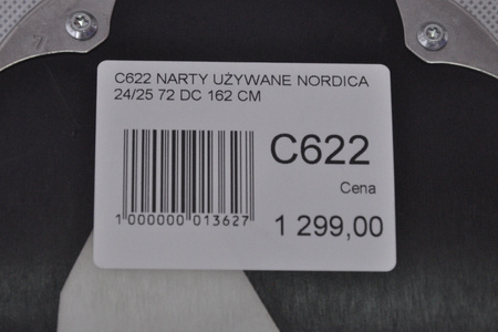 NARTY UŻYWANE NORDICA BELLE 72 DC 24/25 + TP2 11 162 cm NRC622