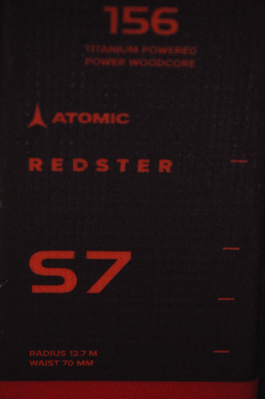NARTY UŻYWANE ATOMIC REDSTER S7 + M12 GW 22/23 156 cm NRC715