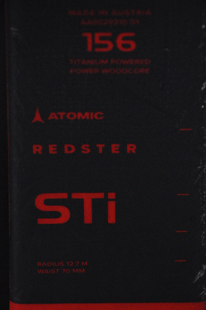 NARTY UŻYWANE ATOMIC REDSTER STI + M 12 22/23 156 cm NRC602