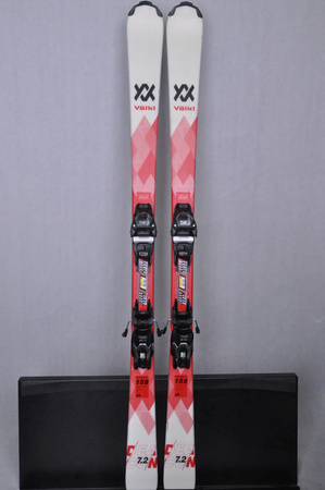 NARTY UŻYWANE VOLKL DEACON 7.2 + FTD 10 21/22 158 cm NRC1114