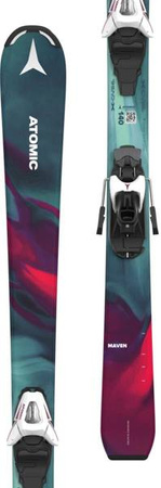 JUNIORSKIE NARTY ATOMIC MAVEN GIRL + Atomic C5 GW 2023
