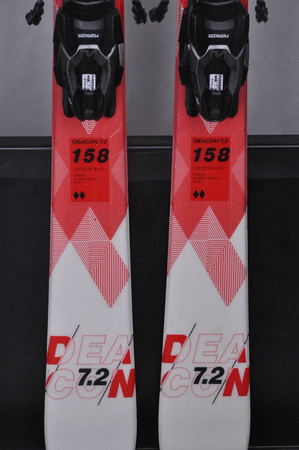 NARTY UŻYWANE VOLKL DEACON 7.2 + FTD 10 21/22 158 cm NRC1121