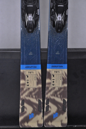 NARTY UŻYWANE K2 DISRUPTION 78TI + MXC 12 24/25 170 cm NRC982