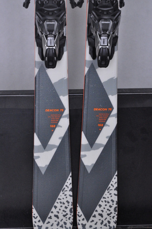 NARTY UŻYWANE VOLKL DEACON 75 + Motion 12 23/24 168 cm NRC130