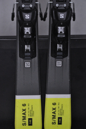 NARTY UŻYWANE SALOMON S/MAX 6 + M10 23/24 146 cm NRC812