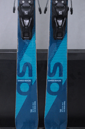 NARTY UŻYWANE STOCKLI MONTERO AS + Salomon Strive 11 24/25 166 cm NRC72