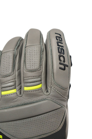 RĘKAWICE REUSCH SNOW PRO RC Grey/Black 2026
